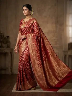 Kanjipuram Pattu Saree thumbnail 2